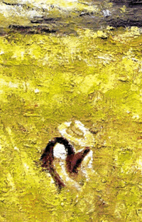 Il campo di Arnaldo Mangolini (olio su tela)